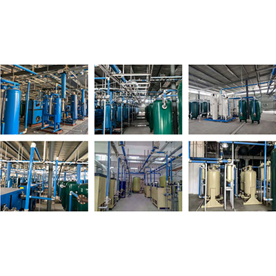 United Aluminum Alloy Air Compressor Piping System Site Installation